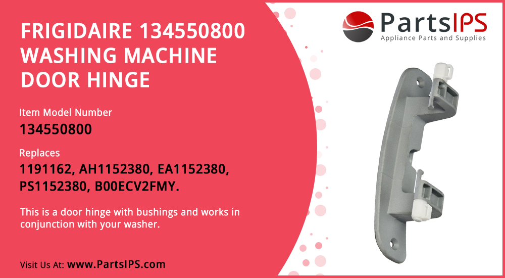 Frigidaire 134550800 Washing Machine Door Hinge